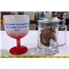 Image 3 : 1973 Calgary Stampede Glass & Beer Stein with Lid