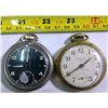 Image 1 : 2 Wind-up Westclox Pocket Watches - As is