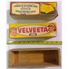 Image 2 : Brookfield Wood Cheesebox, Velveeta & Karft 2lb Cheeseboxes