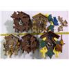 Image 1 : Lot of 5 Cuckoo Clocks - fix-up or parts