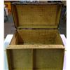 Image 8 : Camel Back Trunk with Tray and Original Leather