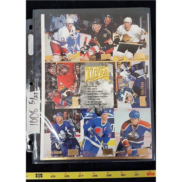 One Double Sided 94-95 Fleer Ultra Hockey