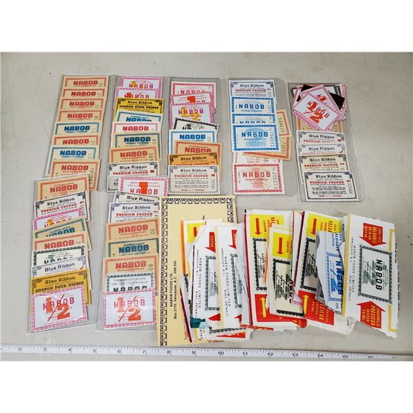 NABOB, BLUE RIBBON COUPONS