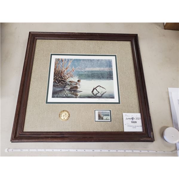 DUCK'S UNLIMITED PRINT JAMES MAJURY 1997 217/700