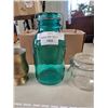 Image 2 : 2 GLASS JARS & COPPER MUG (AQUA COLOUR BALL IDEAL)
