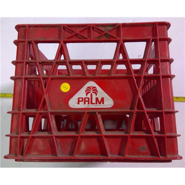 Red Milk Crate