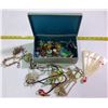 Image 1 : Large Lot of Costume Jewellery in Decorative Box