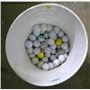 Image 1 : Large Lot of Used Golf Balls in Pail