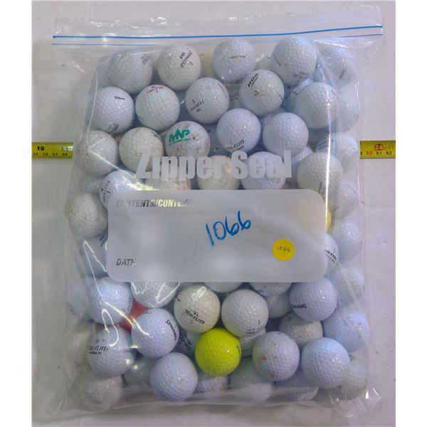 Large Lot of Used Golf Balls