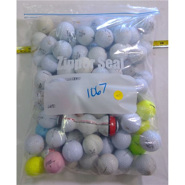 Large Lot of Used Golf Balls