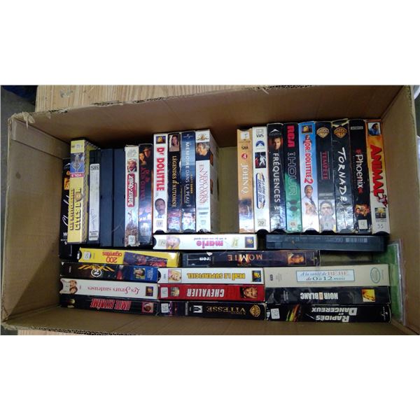 Large Lot of VHS - Assorted Titles