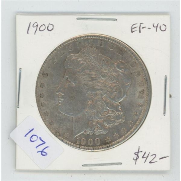 1900 MORGAN SILVER DOLLAR 27 GRAMS