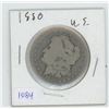 Image 1 : 1880 MORGAN SILVER DOLLAR 26 GRAMS