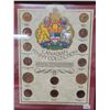 Image 2 : Wood framed Canadian penny collection