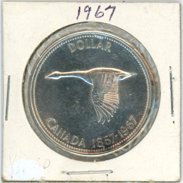 1967 canadian silver dollar