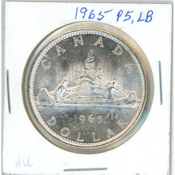 1965 canadian silver dollar