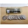 Image 1 : 1940, 50's, 60's 5 cent roll -40 coins
