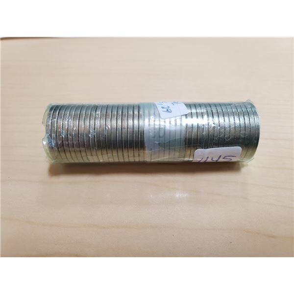 1960's-70's 5 cent roll -40 coins