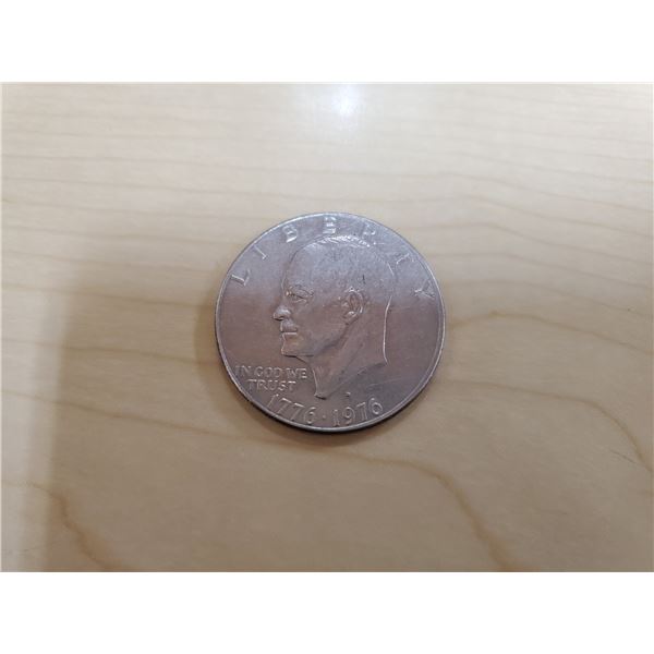1776-1976 us silver dollar