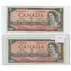Image 1 : 2 - Canadian $2 Bills