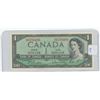 Image 1 : 1954 Canadian $1 Bill
