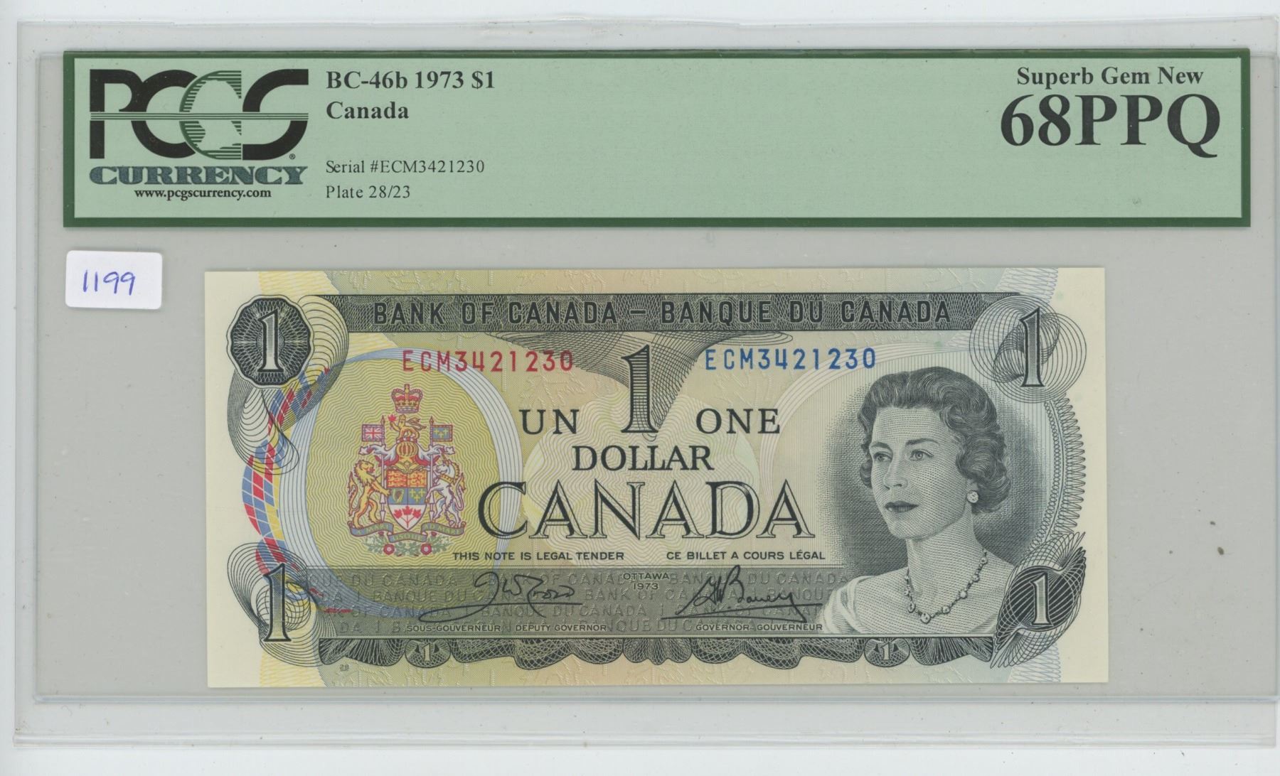 1973 Canadian 1 Bill Schmalz Auctions 1973-canadian-1-bill-schmalz-auctions