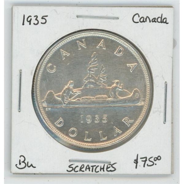 1935 Canadian $1 Coin