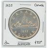 Image 1 : 1935 Canadian $1 Coin