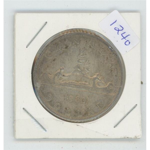 1963 Canadian $1 Coin