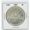 Image 2 : 1963 Canadian $1 Coin