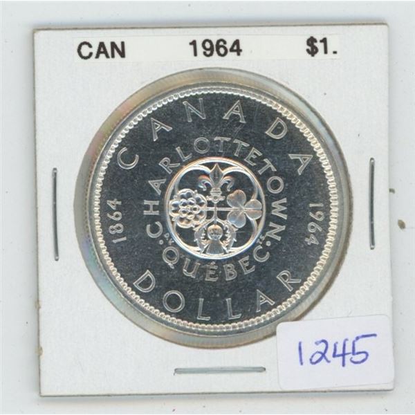 1964 Canadian $1 Coin