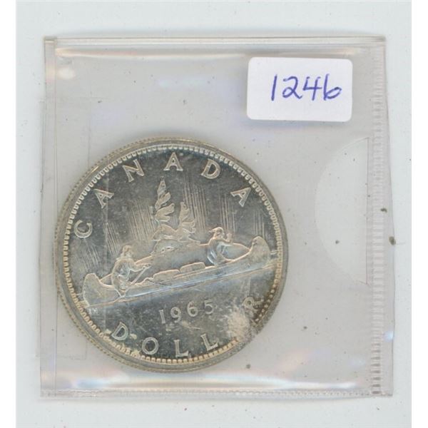 1965 Canadian $1 Coin