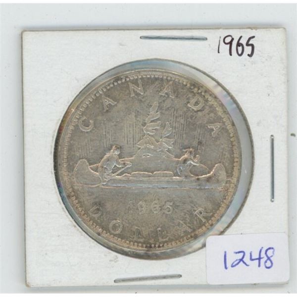 1965 Canadian $1 Coin