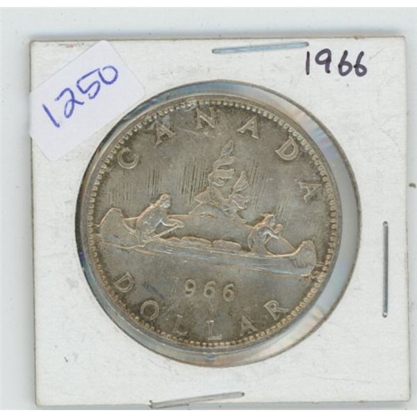 1966 Canadian $1 Coin