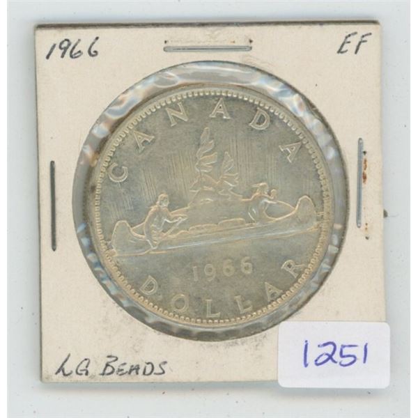 1966 Canadian $1 Coin