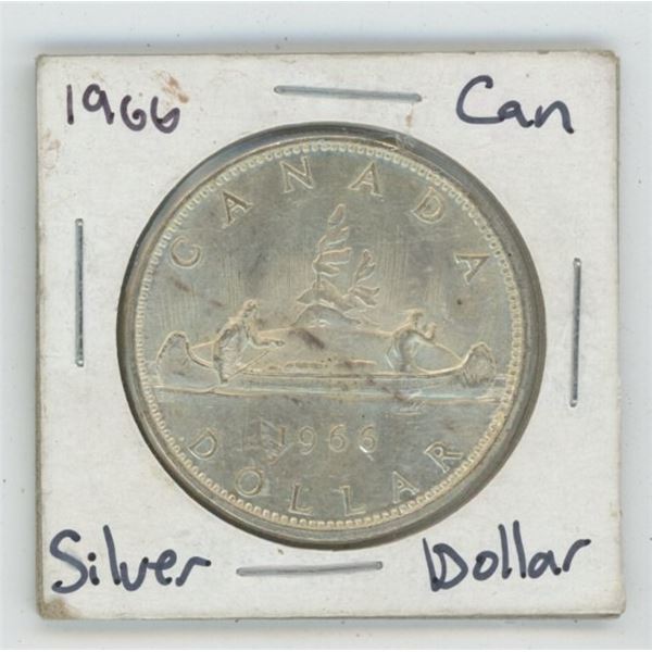 1966 Canadian $1 Coin