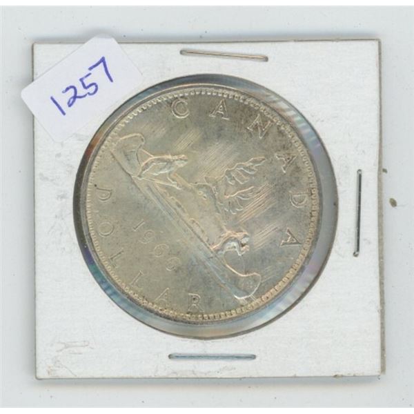 1966 Canadian $1 Coin