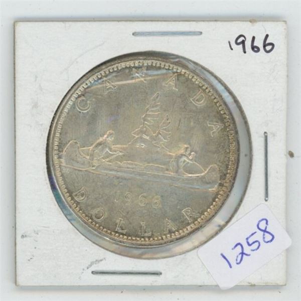 1966 Canadian $1 Coin