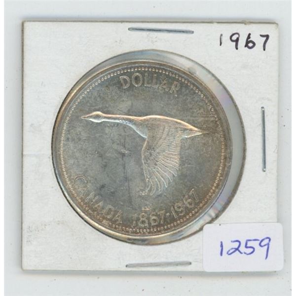 1967 Canadian $1 Coin