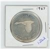 Image 1 : 1967 Canadian $1 Coin