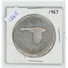 Image 1 : 1967 Canadian $1 Coin