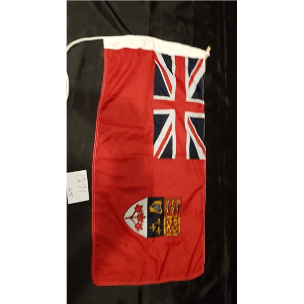 Canada 1957 FLAG 36"X17.5"