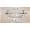 Image 1 : Pyrex Cooking 2qt/1.9L Casserole Dish - Light Aqua Tint