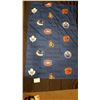 Image 1 : NHL Hockey Official Drapes/Curtains - 2X 7'X41" and 1X 41"X62"