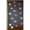 Image 4 : NHL Hockey Official Drapes/Curtains - 2X 7'X41" and 1X 41"X62"