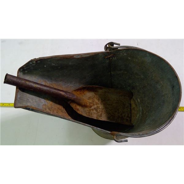 Coal Pail with Shovel
