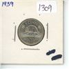 Image 1 : 1939 Canadian 5 Cent Coin