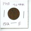 Image 1 : 1943 Canadian 5 Cent Coin (Victory-Tombac)
