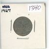 Image 1 : 1927 Canadian 5 Cent Coin