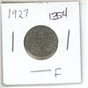 Image 1 : 1927 Canadian 5 Cent Coin